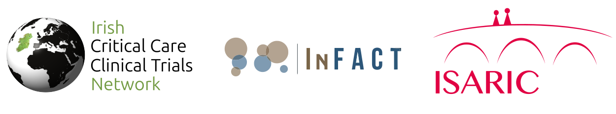 ICC-CTN, InFACT and ISARIC logos